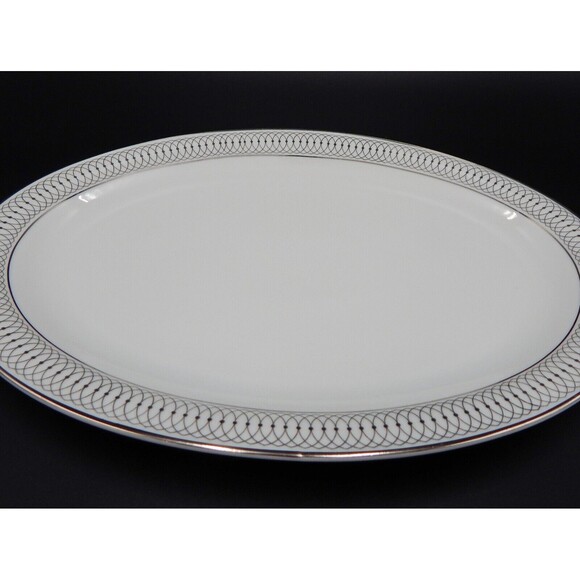 Tirschenreuth Bavaria The Elgin #2270 Oval Serving Steak Platter Plate 12 Inch - Picture 10 of 10